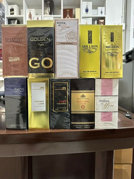 All fragrance world perfumes are available