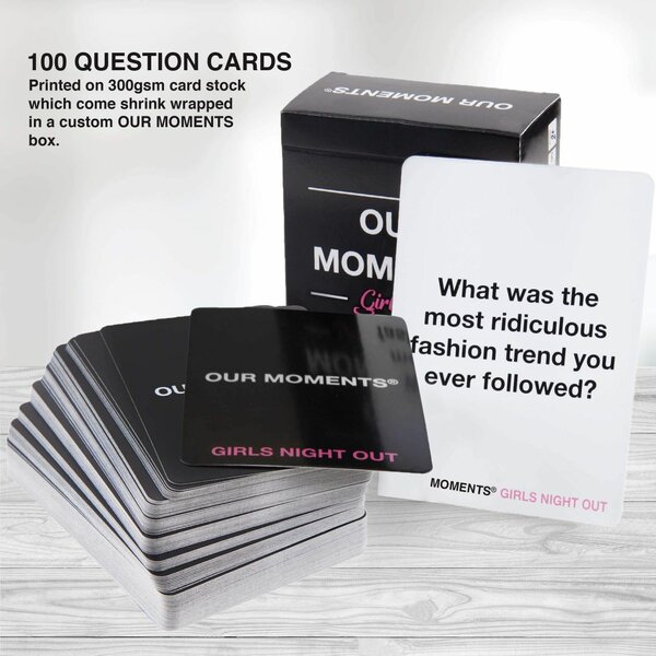 Girls night out card games