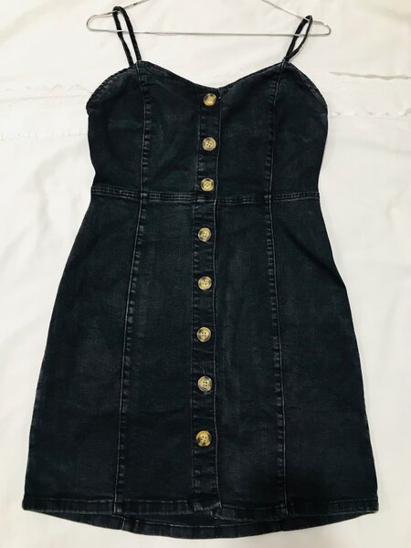 Denim bodycon dress