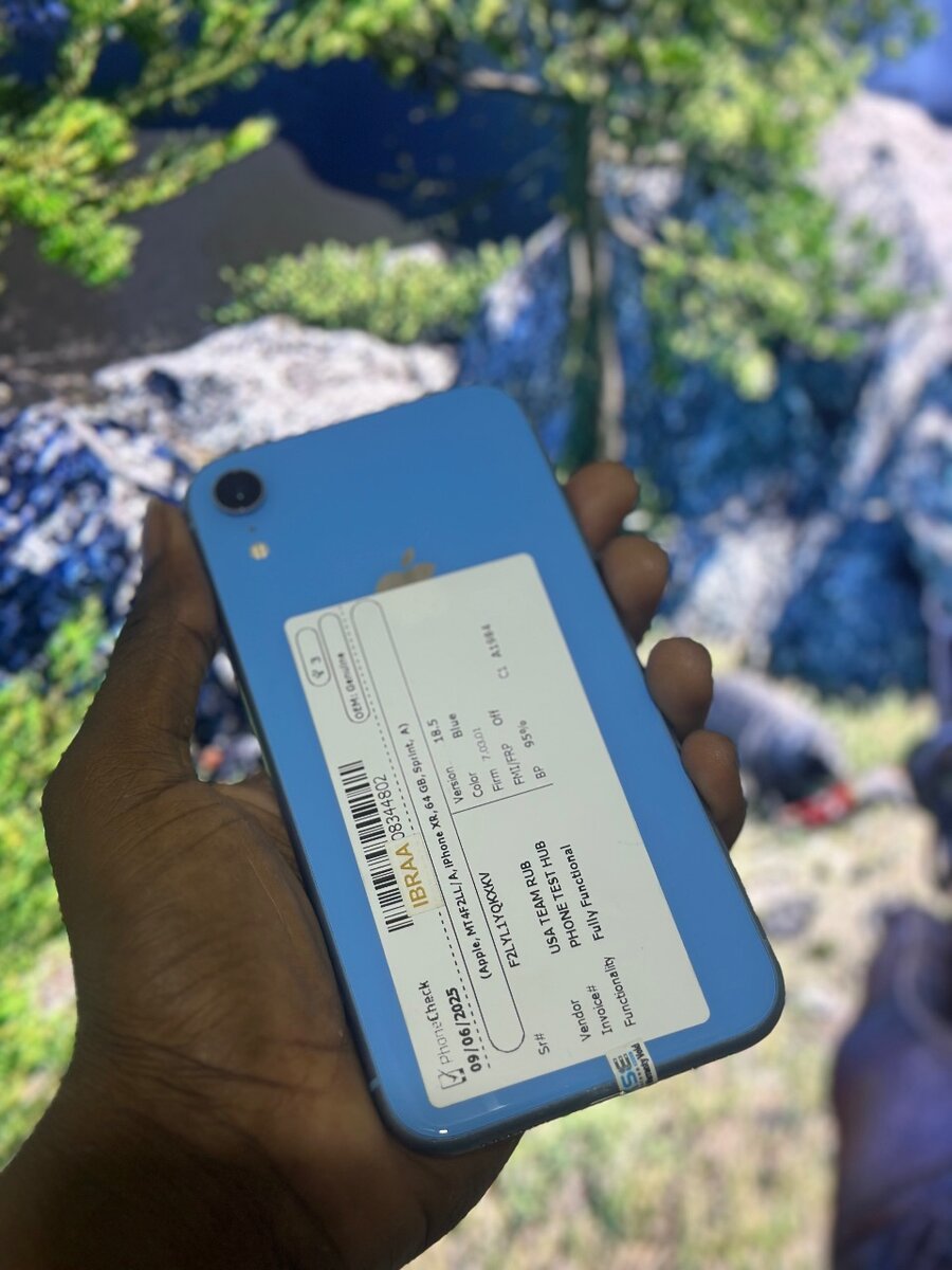 iPhone XR Bleu 64Go casi neuf