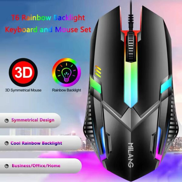 Clavier + Souris USB filaire
