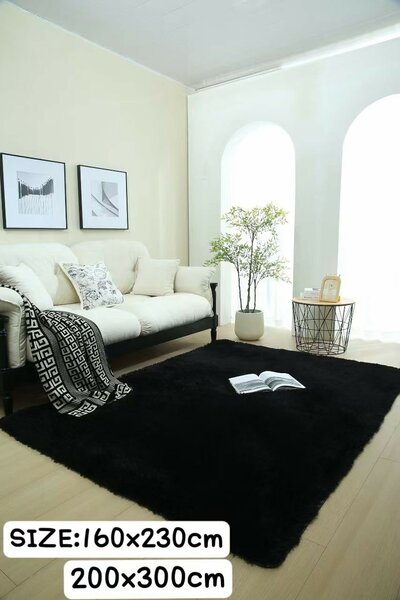 Fluffy carpet