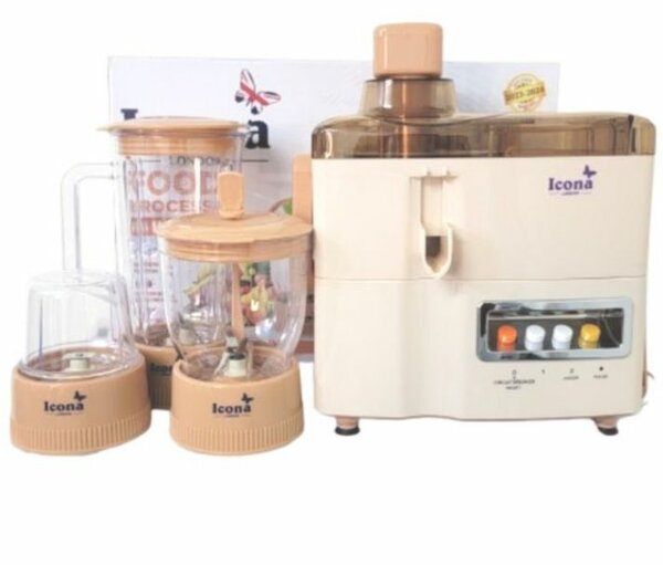 Food Processor Brown/Beige