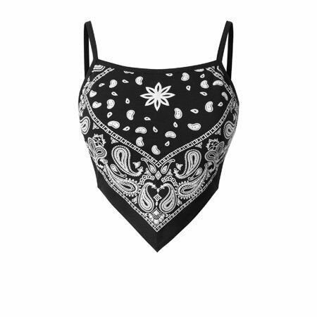 Bandanna crop top