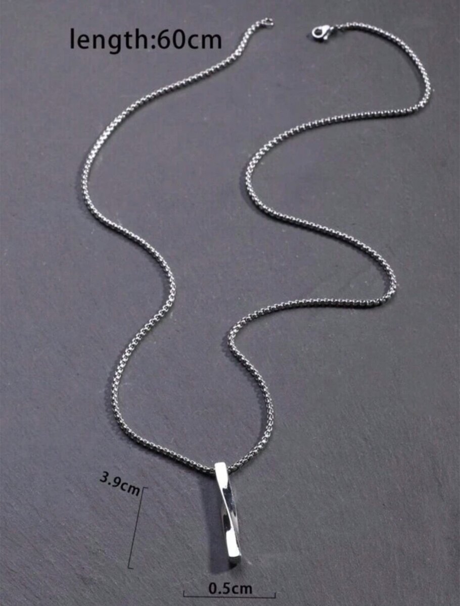 Column Pendant Necklace