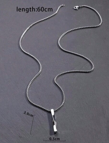 Column Pendant Necklace