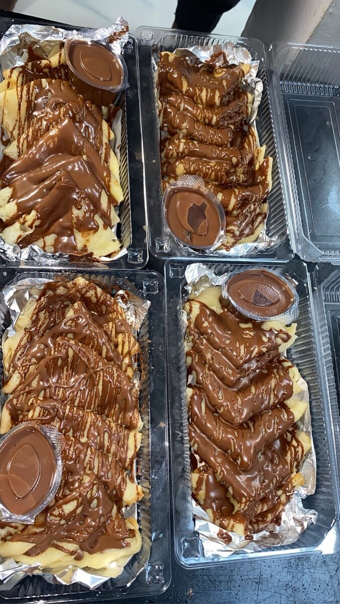 Crêpes au Nutella