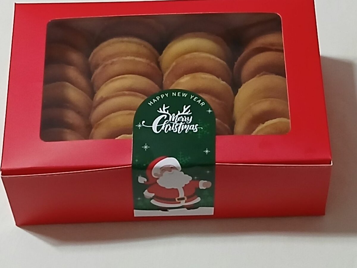 Donuts moelleux en boîte