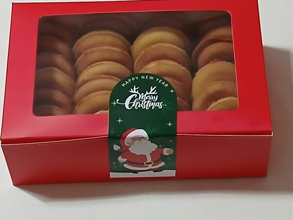 Donuts moelleux en boîte