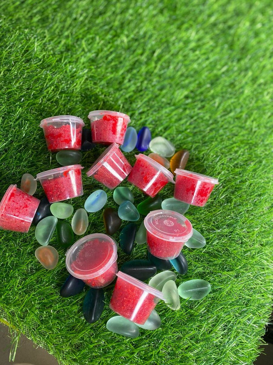Gommage lèvres roses
