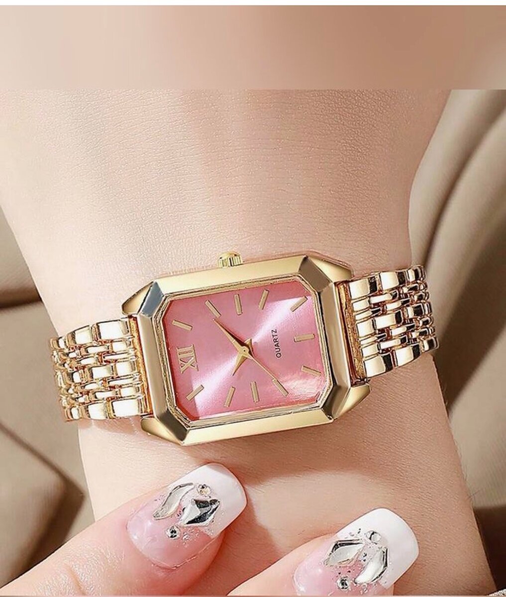 Montre Femme Bracelet Doré Élégant