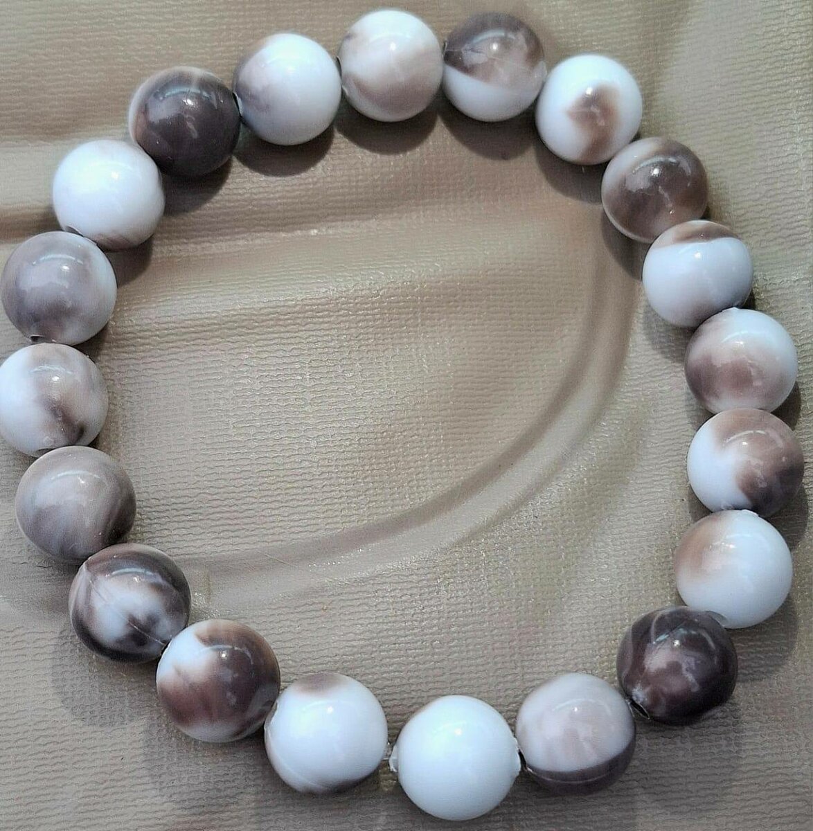 Bracelet en perles naturelles