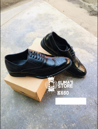 black loafers