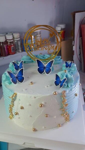 Blue cake