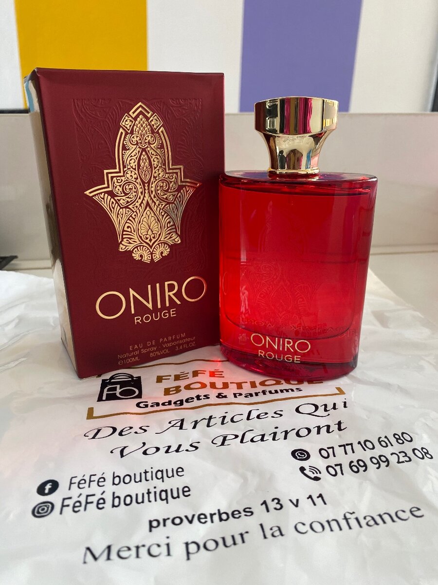 Parfum Oniro rouge