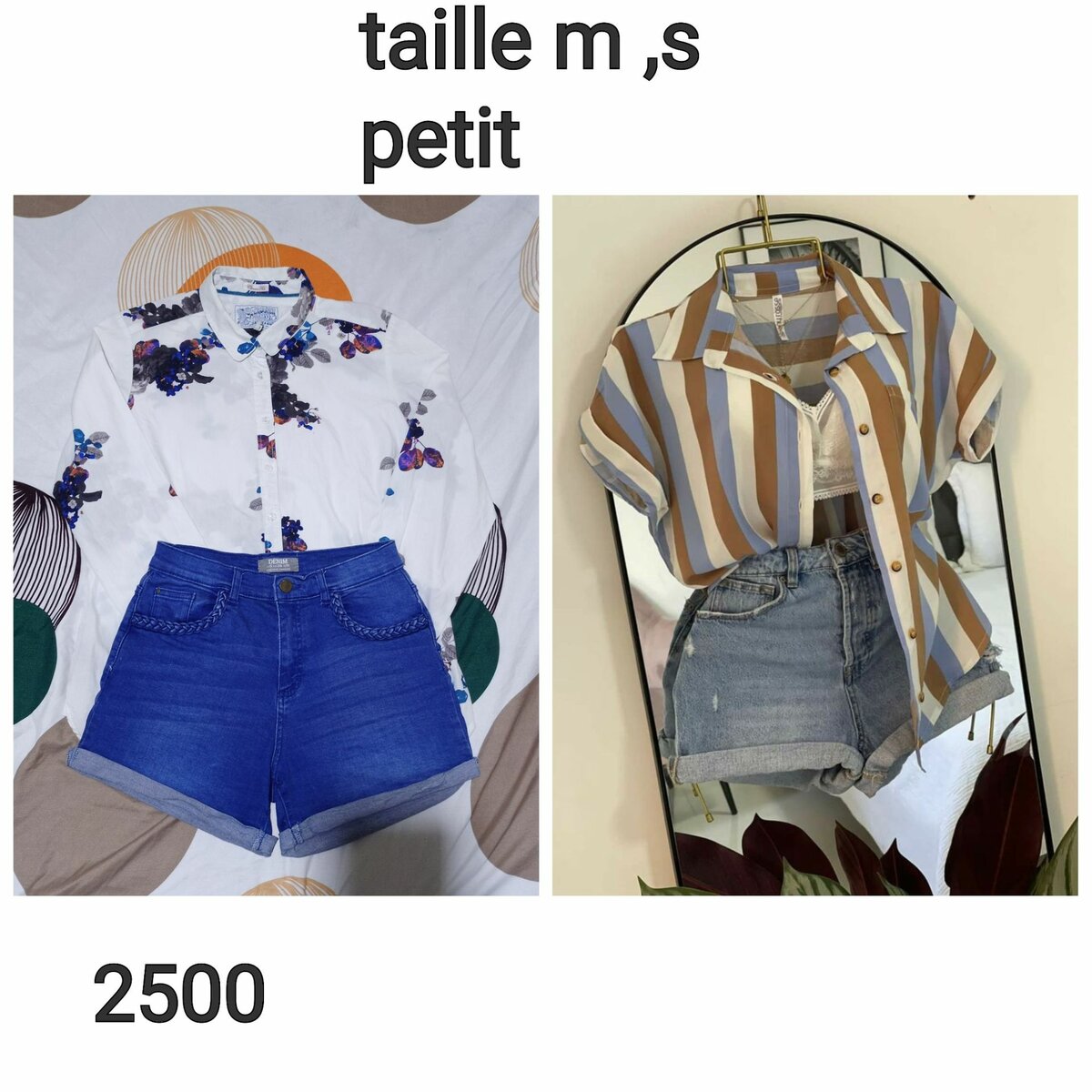 Short et chemise