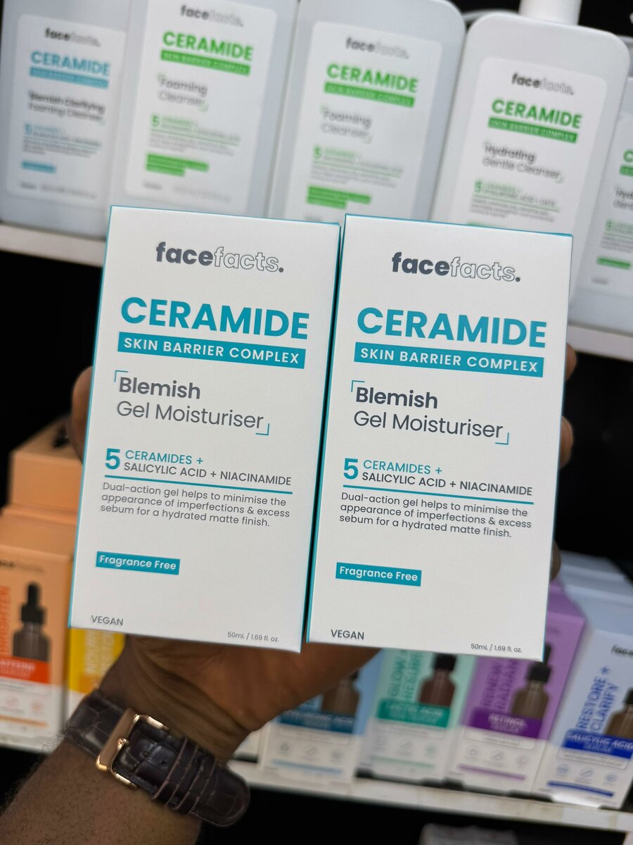 Face facts ceramide Gel moisturiser
