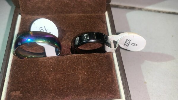 Bague en acier inoxydable