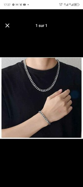 Chaine avec bracelet disponible