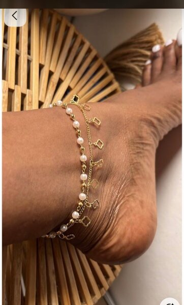 Bracelet de cheville élégant