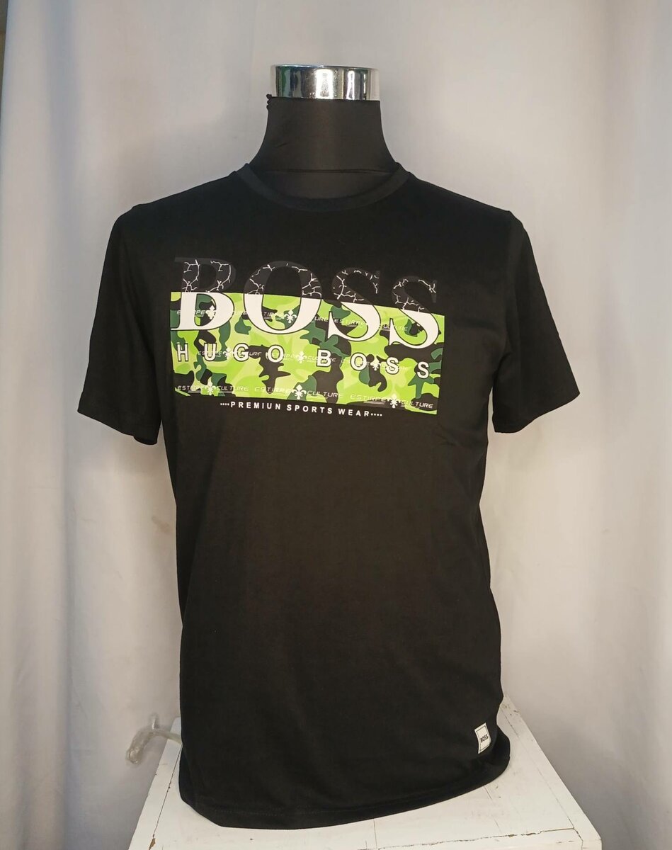 black men's t-shirt