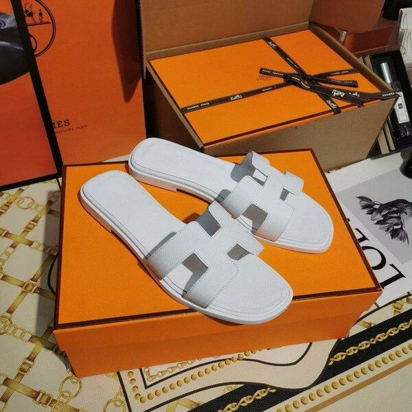 Original Hermes   Slippers in a Box