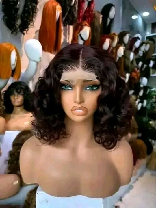 Perruque Lace Front Bouclée