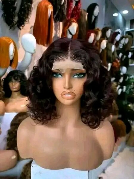 Perruque Lace Front Bouclée