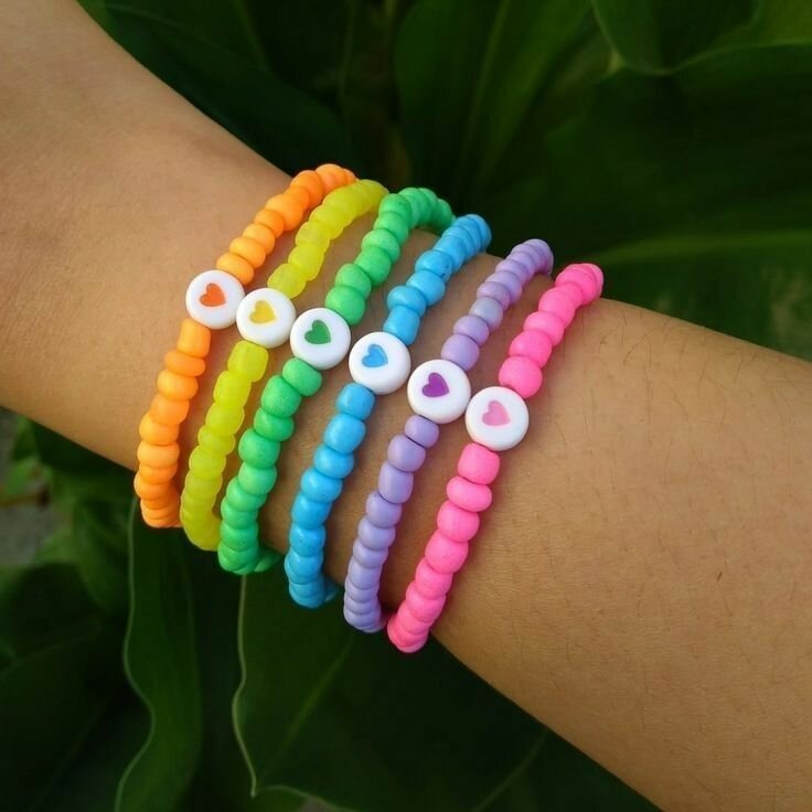 Bracelets multicolores