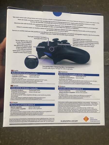 Manette Ps4 bleue