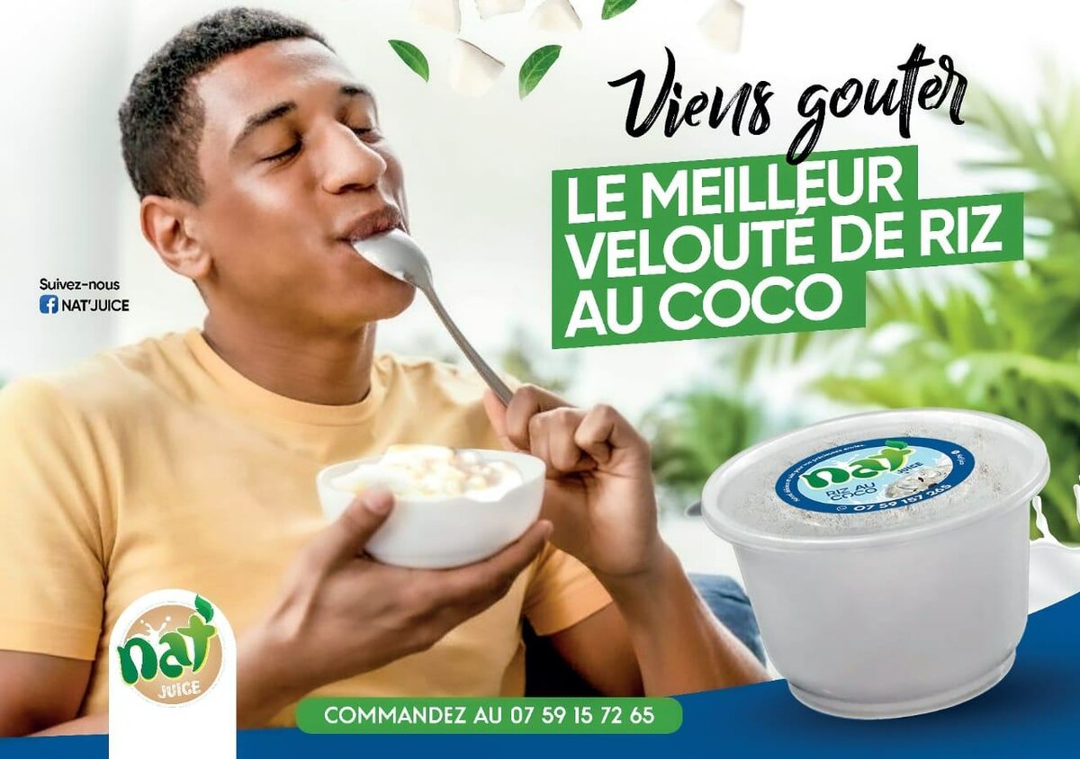 Velouté de riz au coco lacté