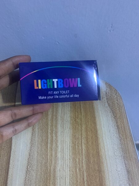 toilet bowl light