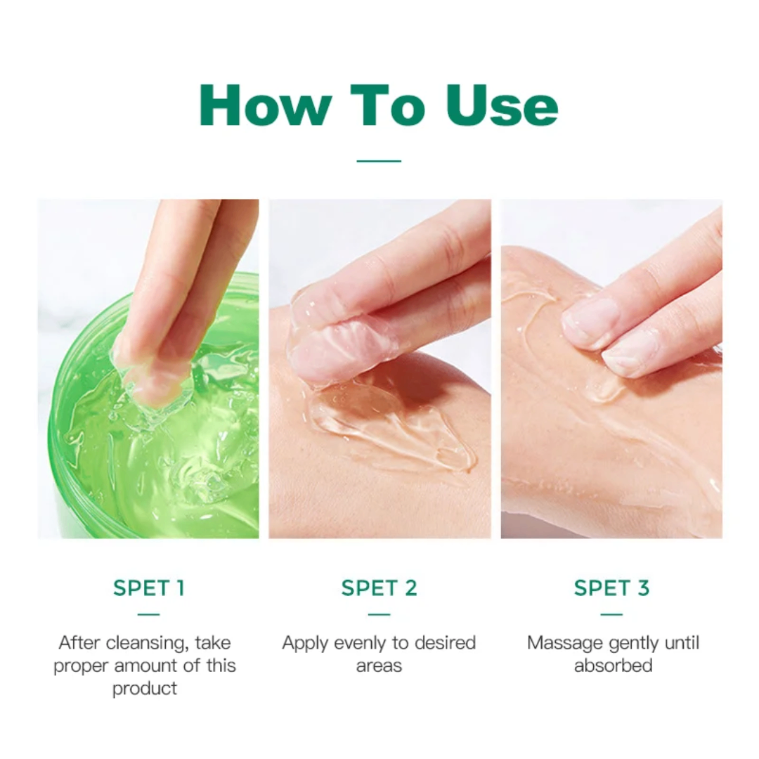 Gel hydratant à l'Aloe Vera