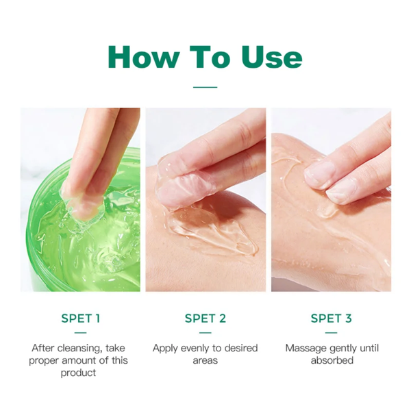 Gel hydratant à l'Aloe Vera