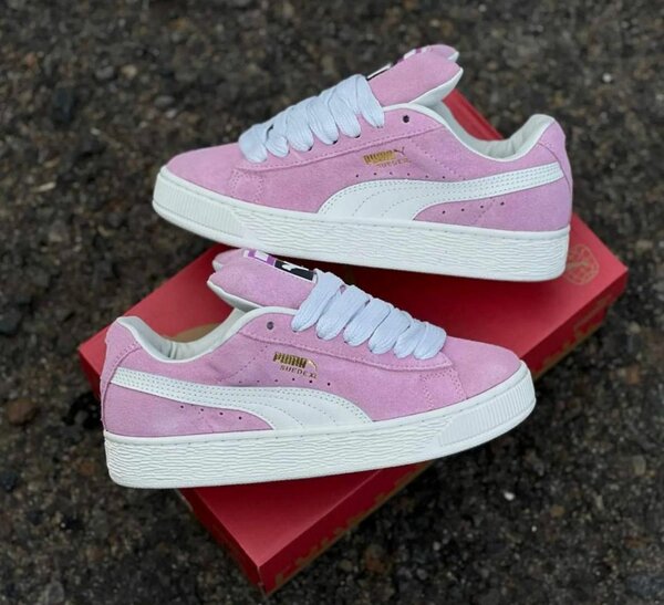 Puma suede roses