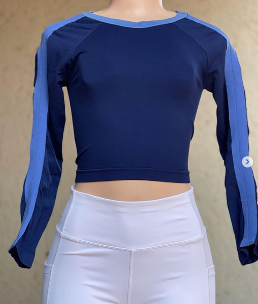 Croptop blue