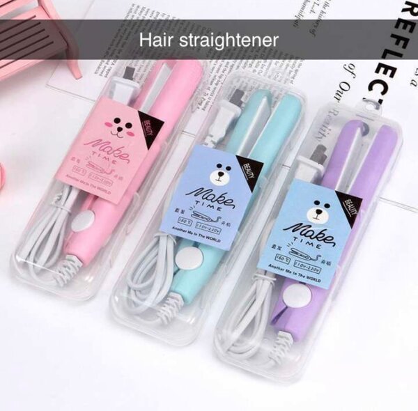 Mini hair straightener