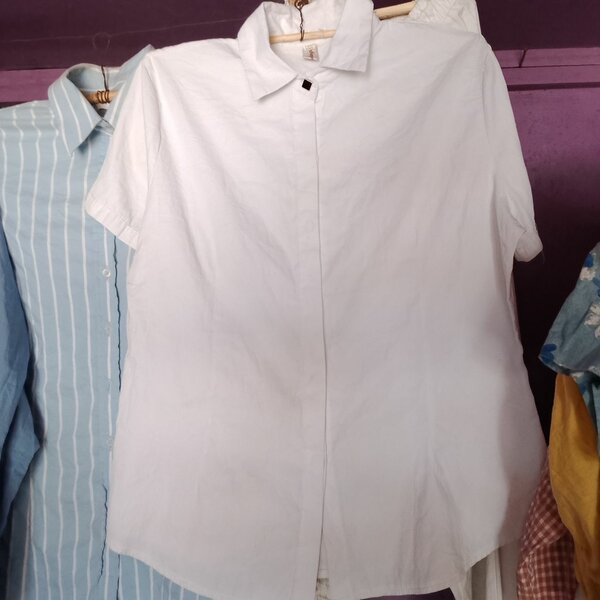 Chemise blanche en coton