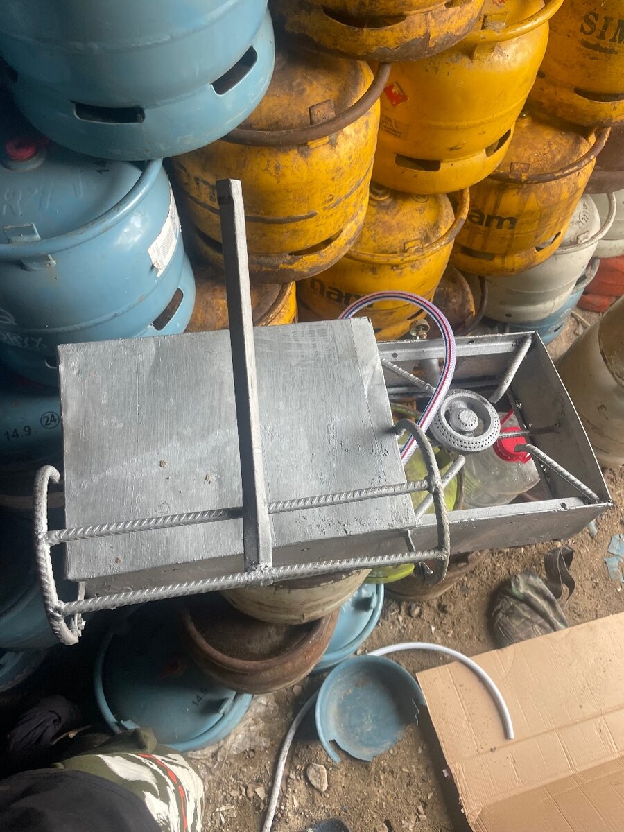 Gril à gaz portable robuste