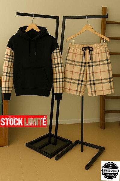 Hoodie et Short Coloré