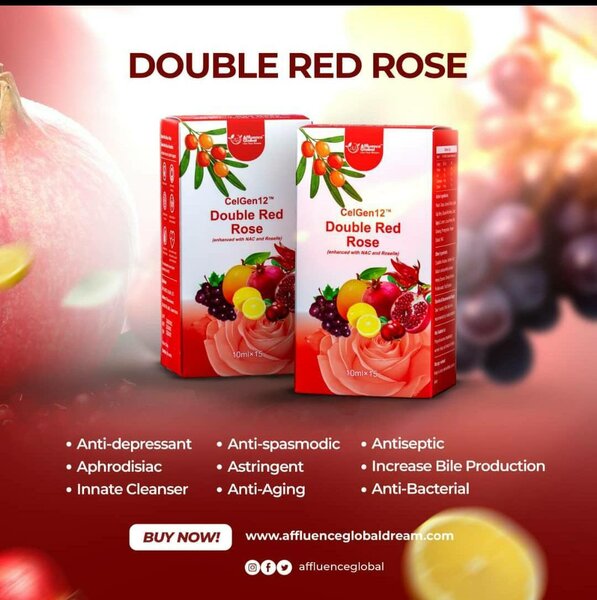 DOUBLE RED ROSE