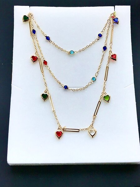 Layered necklace