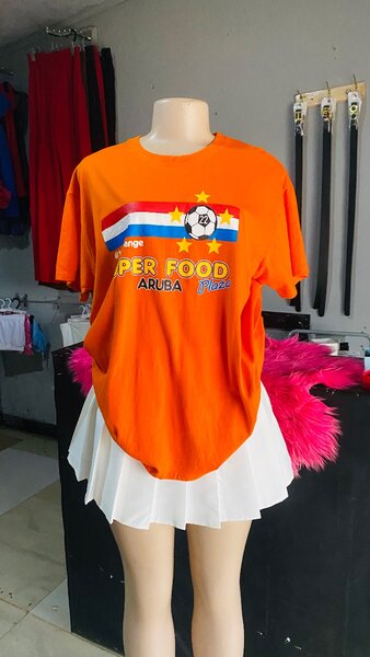 T shirts and skirts
