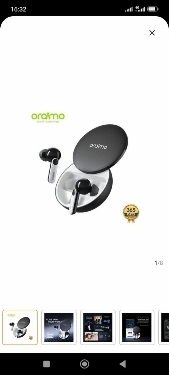 Écouteurs Sans Fil Oraimo FreePods 4