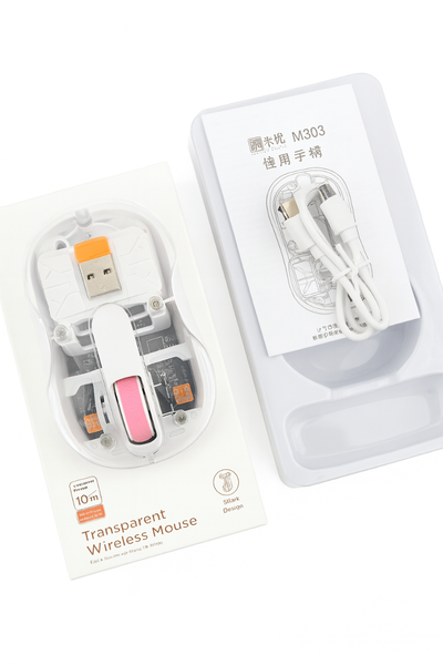 Souris Sans Fil Transparente