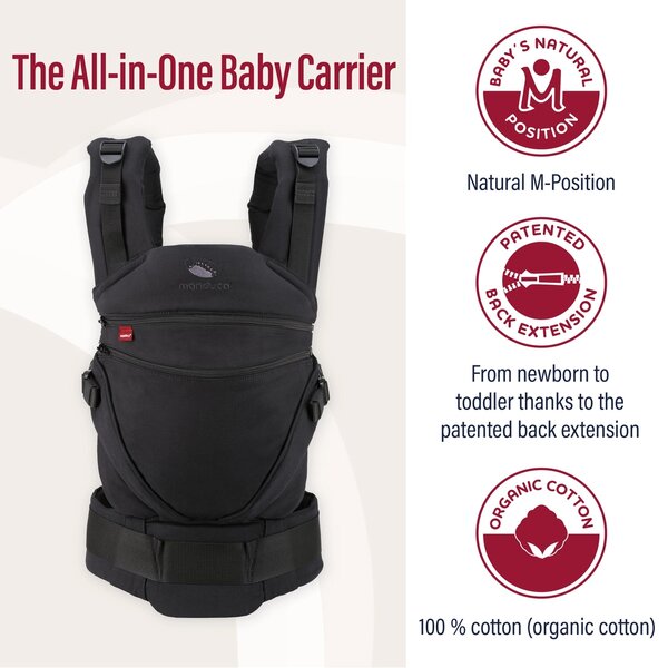 Porte-bébé ergonomique tout-en-un