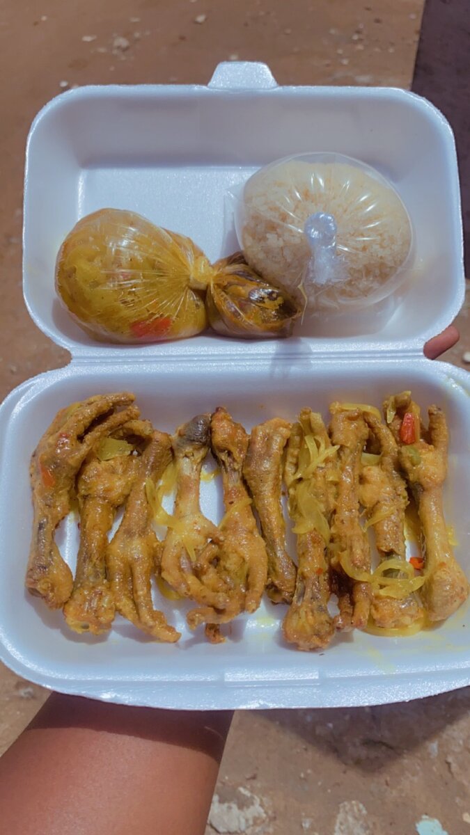 Patte de poulet