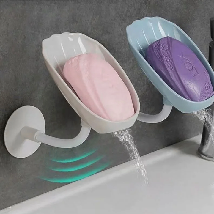 Porte-savon à ventouse innovant