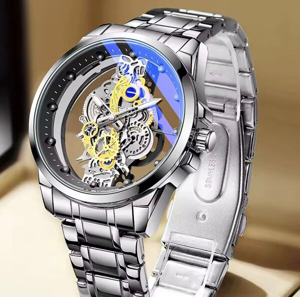Montre Squelette Luxe Homme