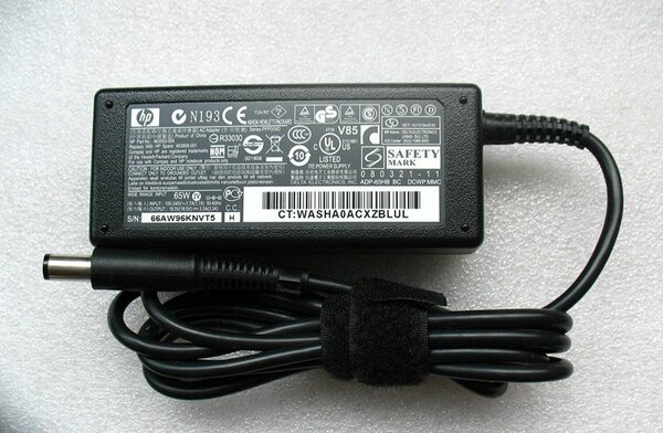 CHARGEUR HP 65W 18.5V 3.5A GROS BOUT 7.4*5.0mm (7450)